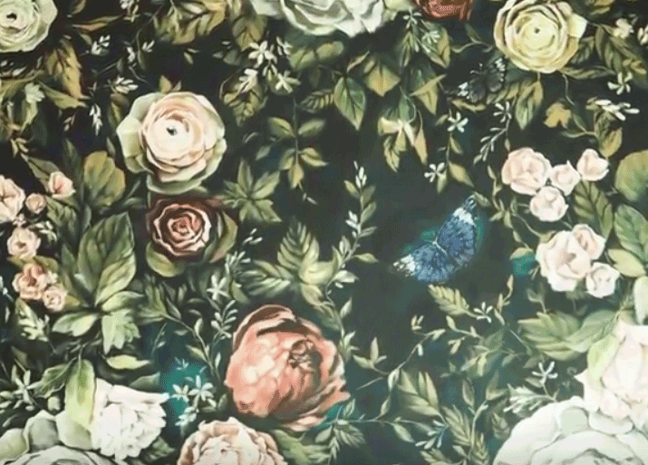 Mural Artist – Wall Craft / The Secret Rose Garden