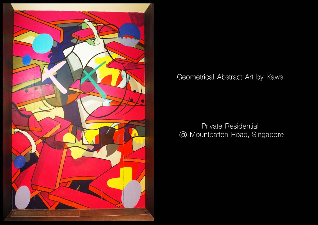 Geometrical Abstract Art @ Mountbattern Road, Singapore